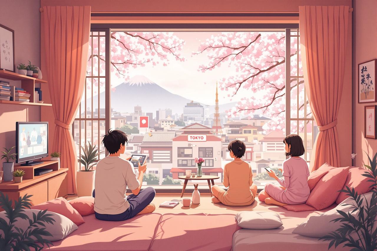 日漫剧覆盖市场 - 日本市场